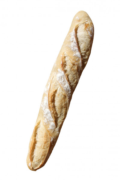 Baguette de pain fariné