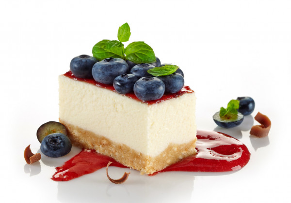 Cheesecake myrtille