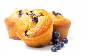 Muffin aux myrtilles
