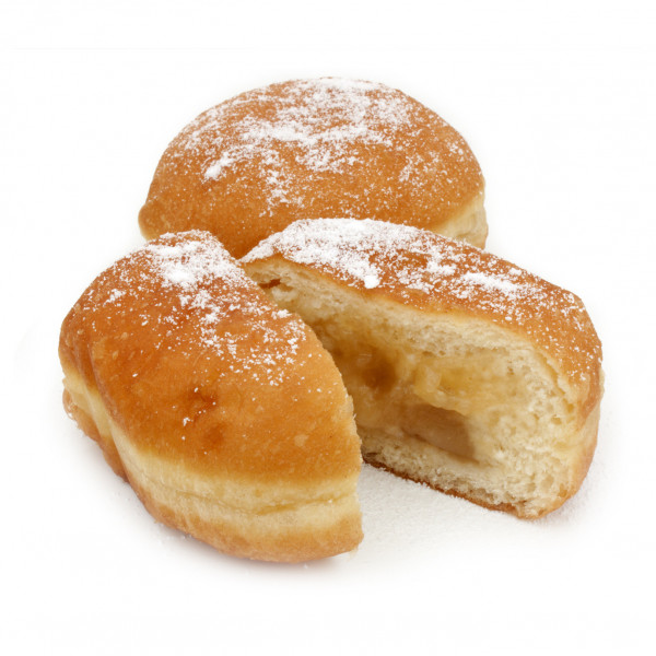 Beignet fourré aux pommes